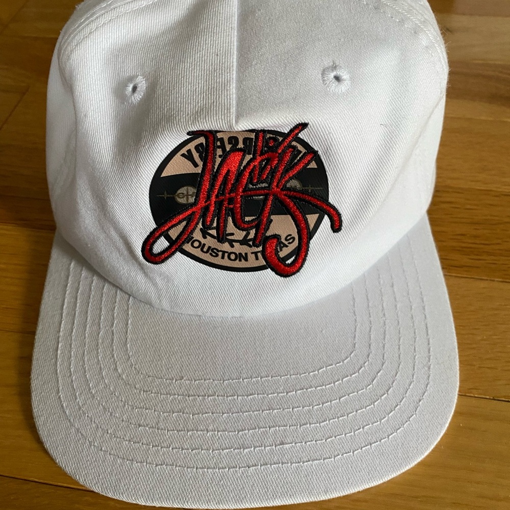 Cactus Jack by Travis Scott Reverse Jack Hat 'Off White - Like New, Never Worn